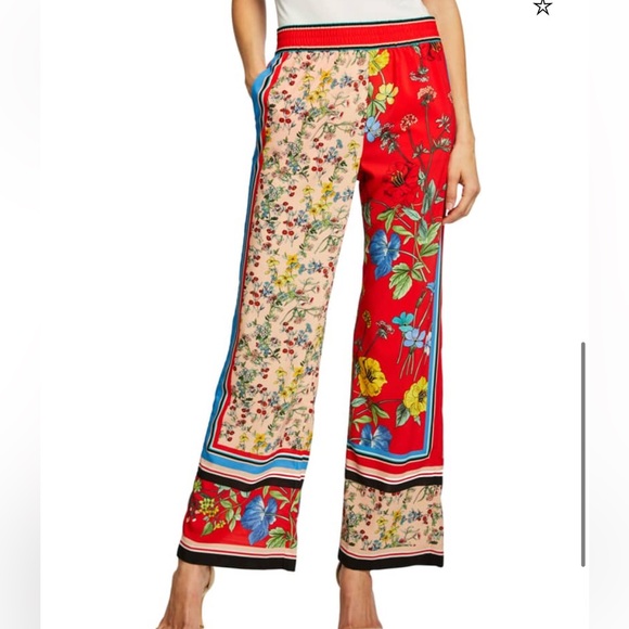 Alice + Olivia "Benny" pajama-style pants - Picture 1 of 8